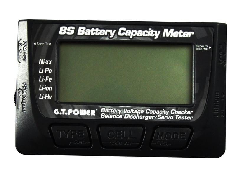 G.T. Power | Battery Capacity Meter | LiPo-Tester, Servo Tester