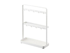 Yamazaki | Schlüsselablage Smart weiss | Metall, 200x75x265mm
