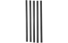 Weita Cocktail Trinkhalme schwarz