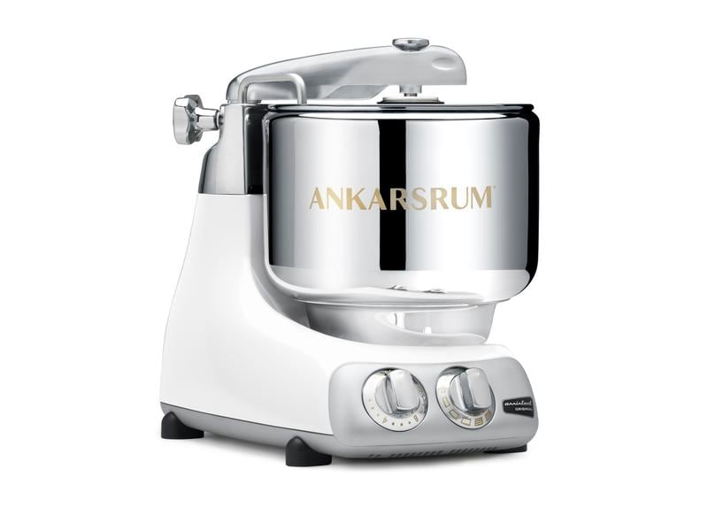 Ankarsrum | Küchenmaschine AKM6230GW Glossy | 7 Liter (für bis zu 5 kg Teig), 1500 Watt