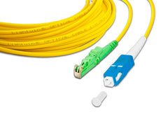 Lightwin | LWL-Patchkabel Singlemode, LSH/APC | - SC, OS2, Simplex, 1 m