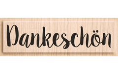 Heyda Motivstempel Dankeschön