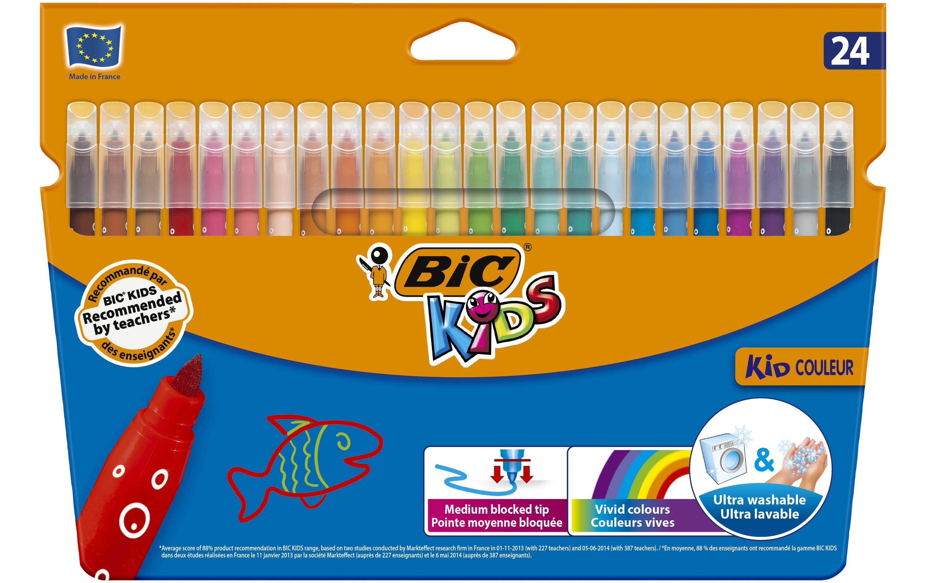 Bic Kids Fasermaler Kid Couleur Set