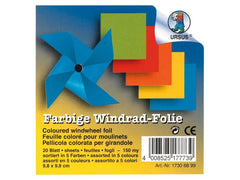URSUS | Faltblätter für Windräder | 150my, 20 Blatt, 5 Farben
