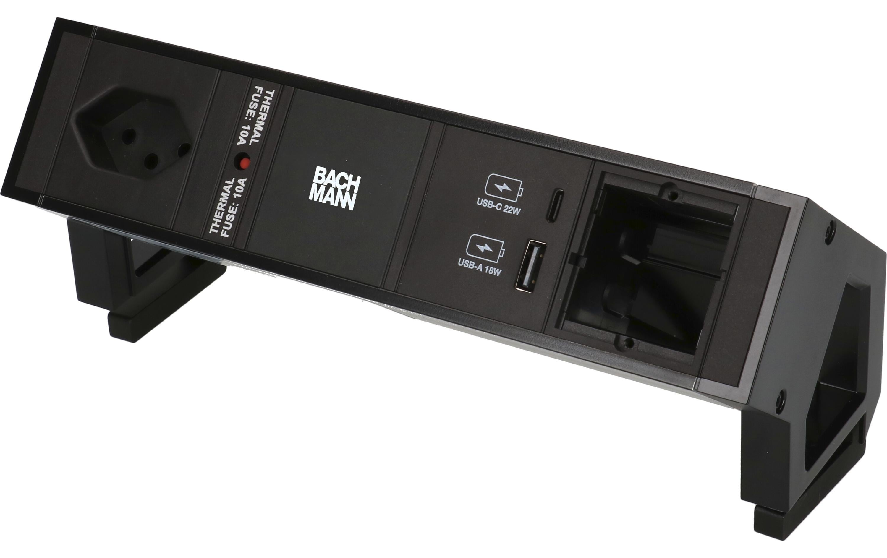Bachmann Steckdosenleiste DESK 2, 1xT13