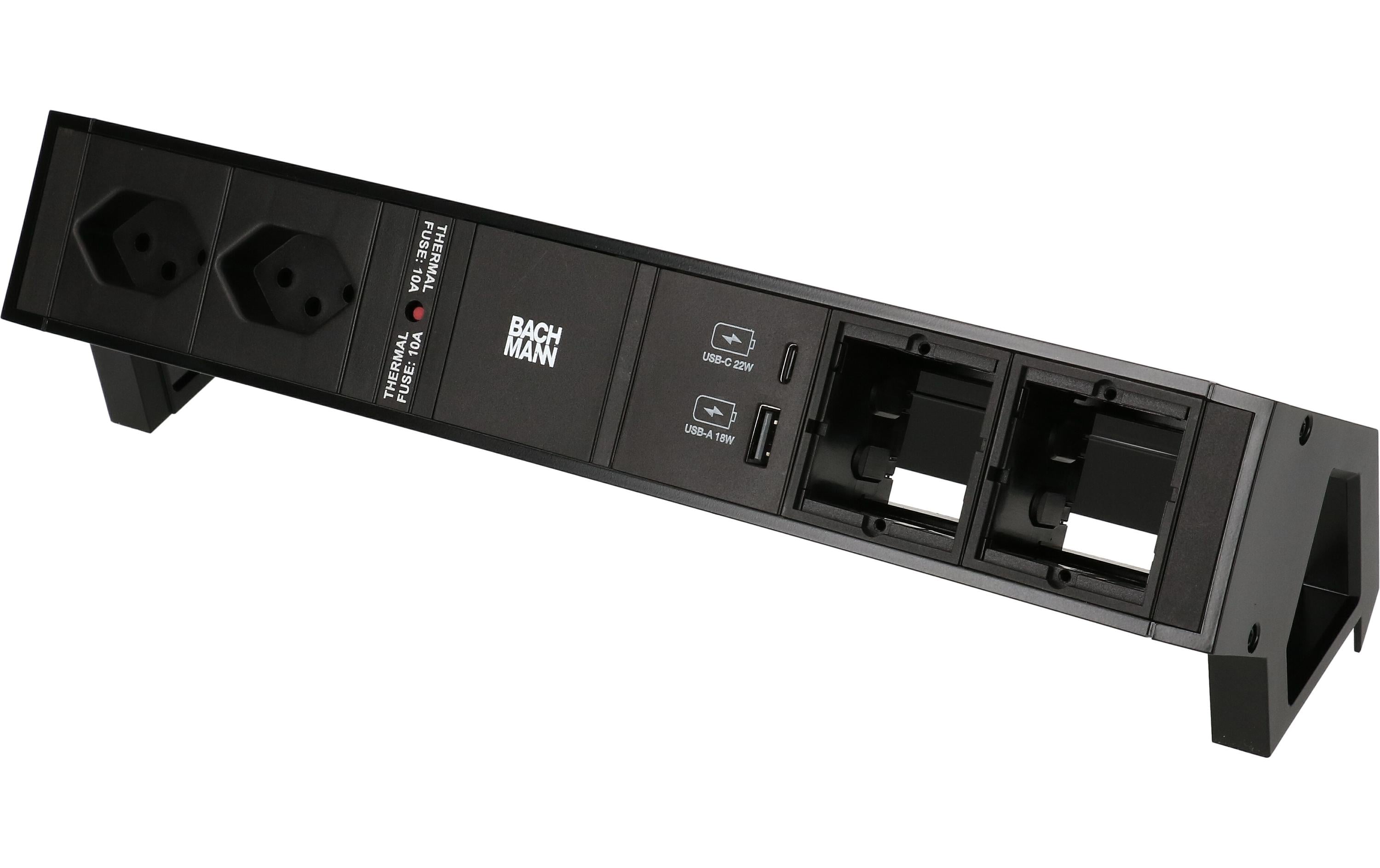 Bachmann Steckdosenleiste DESK 2, 2xT13