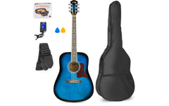 MAX, Westerngitarre SoloJam Set Blau