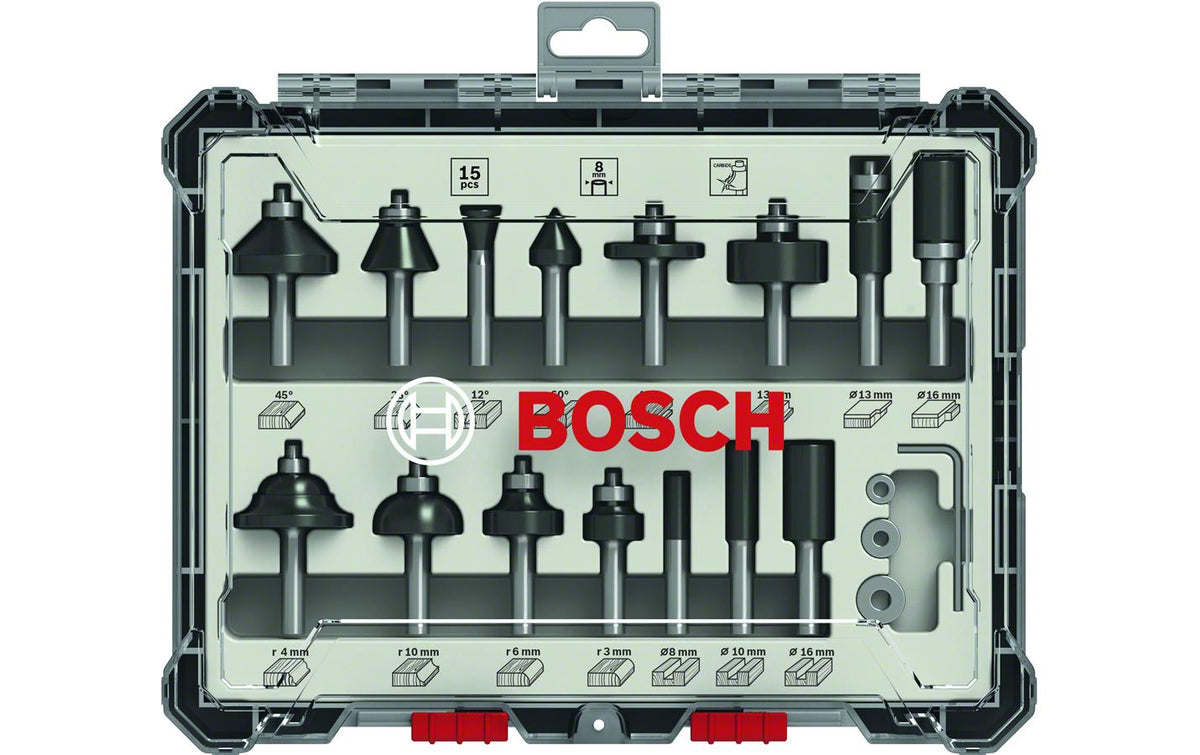 Bosch Professional Fräser-Set