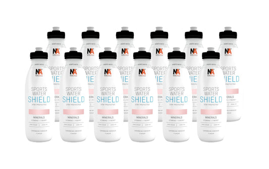 NUTRIATHLETIC | Sports Water Shield | Caribbean Hibiscus,12 Stück