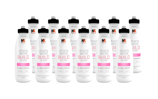 NUTRIATHLETIC | Sports Water Build | Barbados Pink Grapefruit,12 Stück