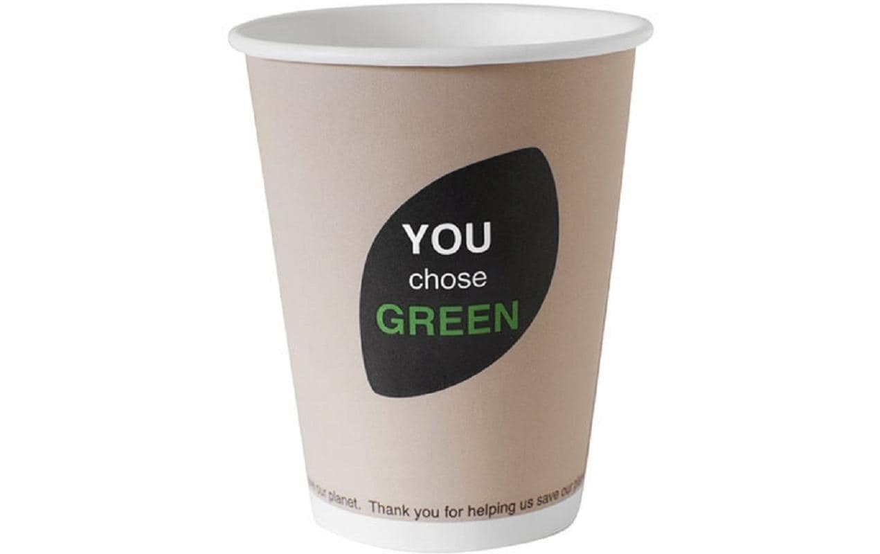Duni, Einweg-Kaffeebecher Thank You 240 ml,
