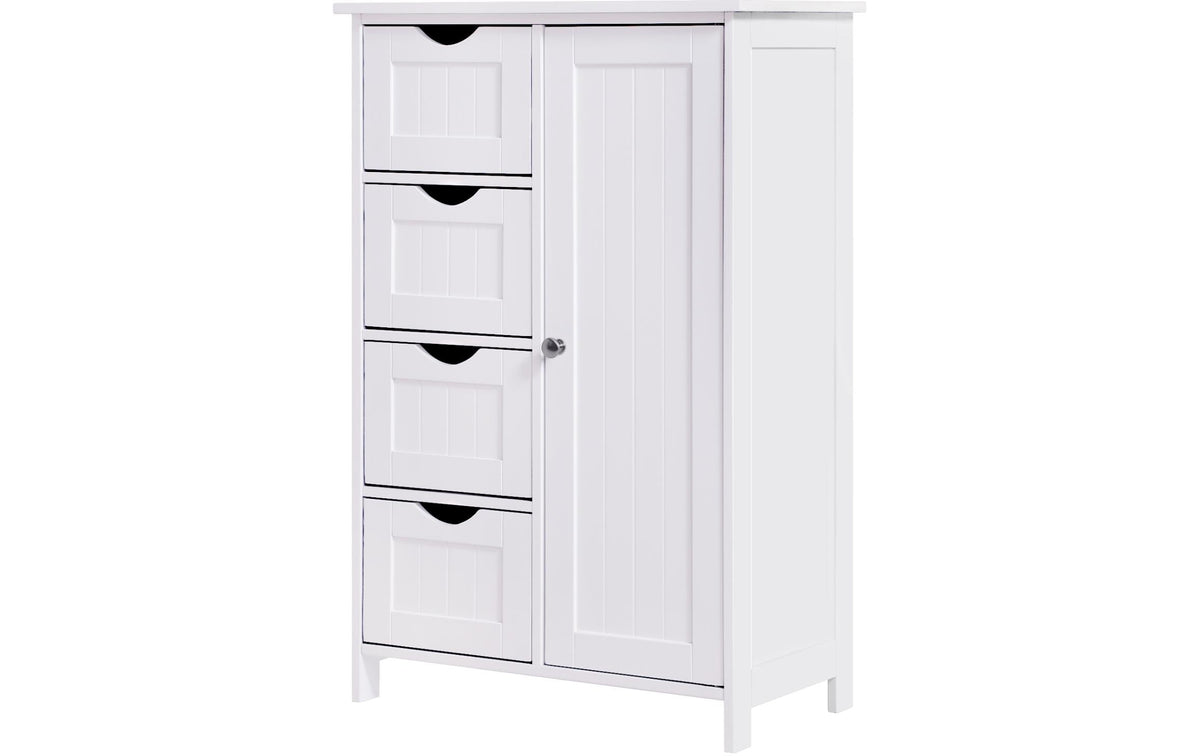 Vasagle Sideboard Landhausstil, Weiss