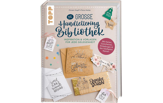 Frechverlag | Topp Buch Handlettering Bibiliothek | 160 Seiten