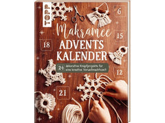 Frechverlag | Topp Adventskalender Makramee | 24 Projekte in Buchform, 112 Seiten