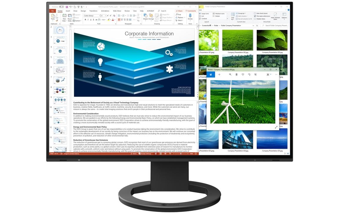 EIZO EV2485-SWISS EDITION 24.1 schwarz