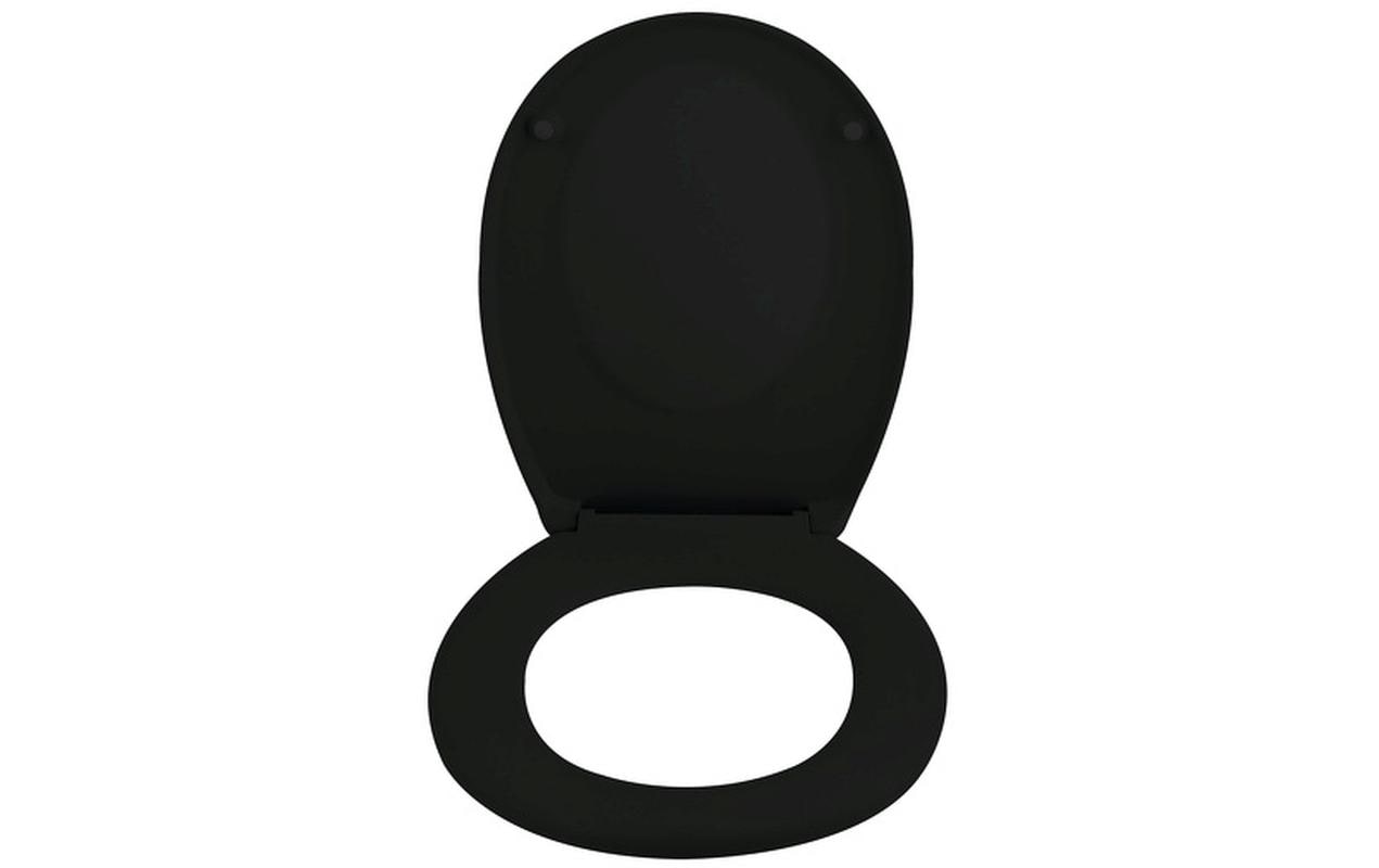 spirella, Toilettensitz Neela Schwarz matt