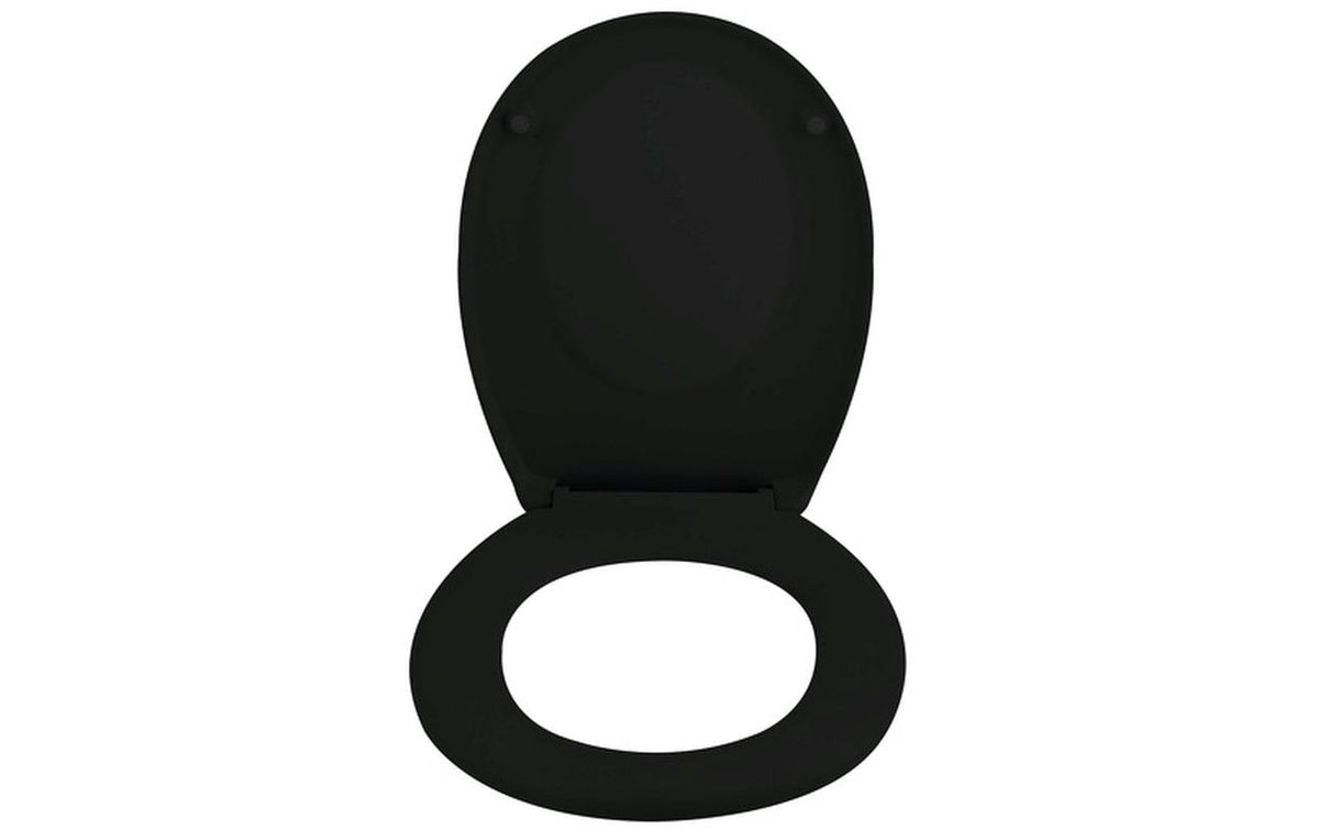 spirella, Toilettensitz Neela Schwarz matt