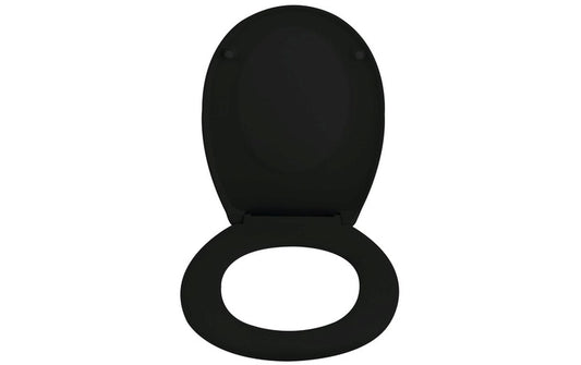 spirella, Toilettensitz Neela Schwarz matt