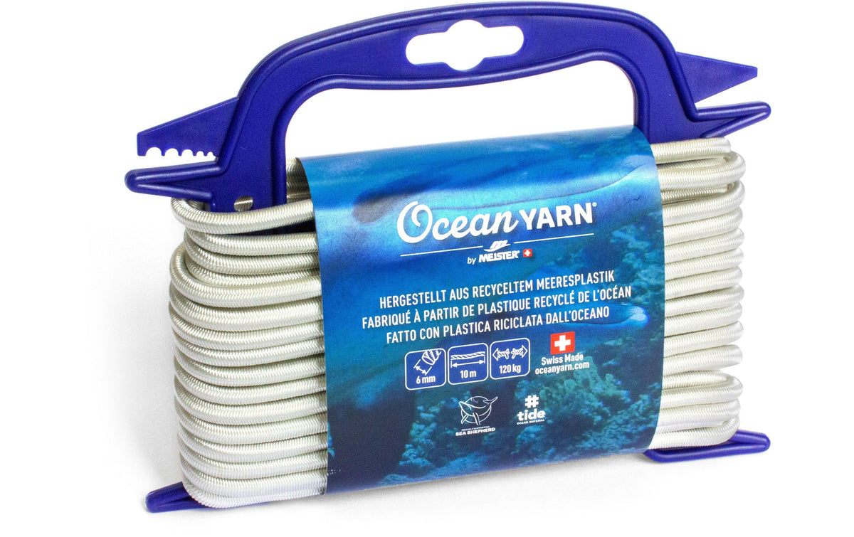 OceanYarn Elast. Seil 6mm/10m weiss