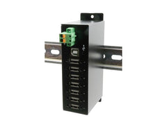 Exsys | EX-1179HMVS, 7x USB 2.0, Metall | Din-Rail Kit, verschraubbar