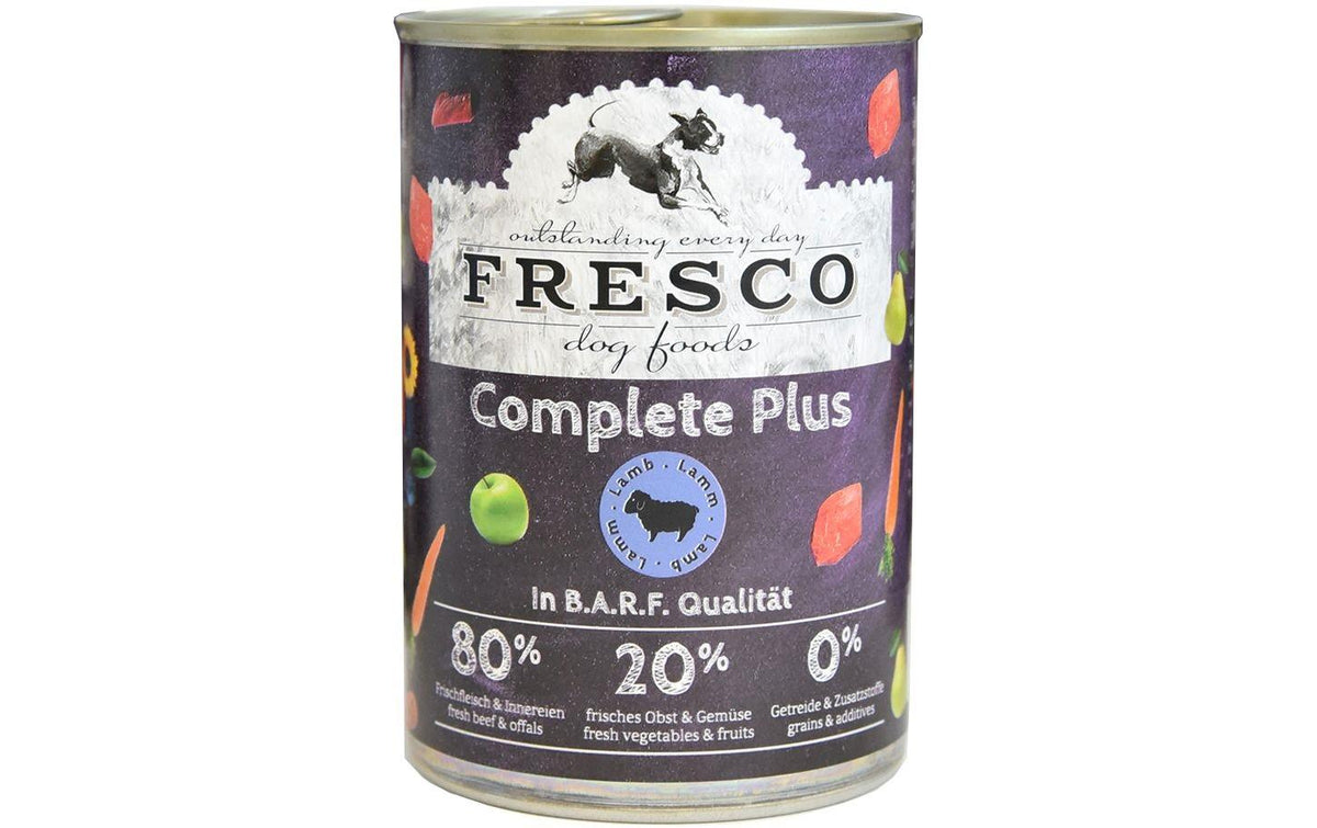 FRESCO, Nassfutter Complete Plus Lamm 400 g