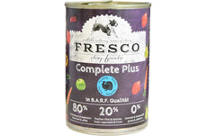 FRESCO, Nassfutter Complete Plus Pute, 400