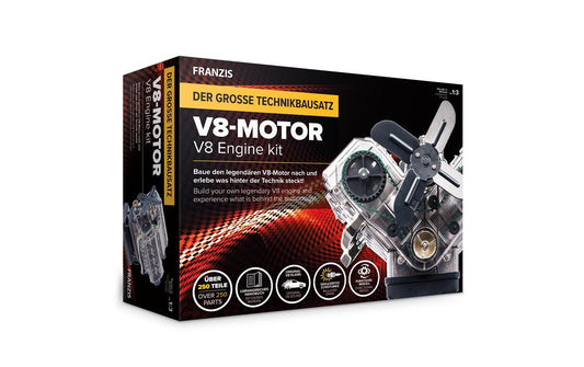 Franzis | Technikbausatz V8-Motor | Bausatz