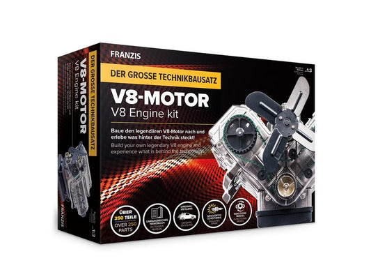 Franzis | Technikbausatz V8-Motor | Bausatz