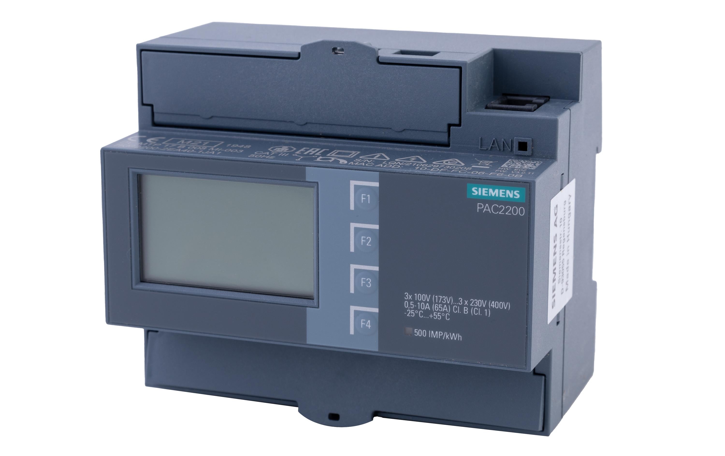 Siemens Meter MID LAN 7KM2200-2EA40-1JA1