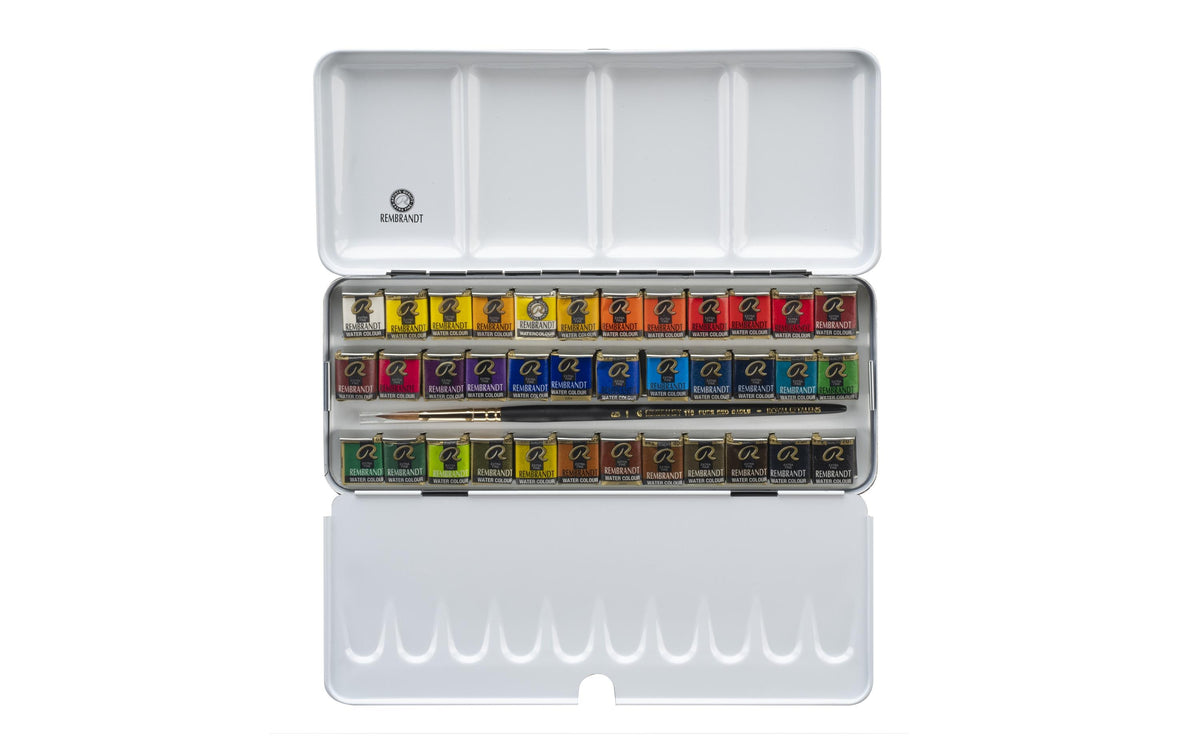 Rembrandt Aquarellfarben Metalletui