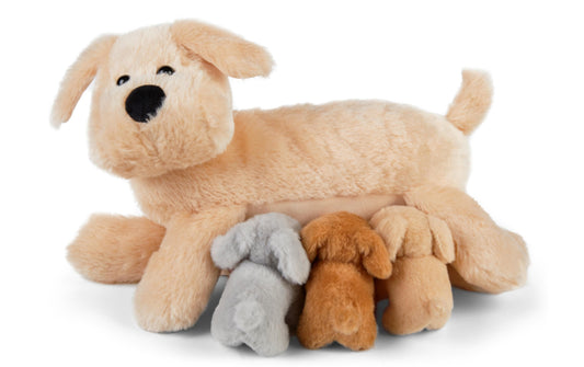 Mamanimals, Kuscheltier Mama Hund & Babys 2