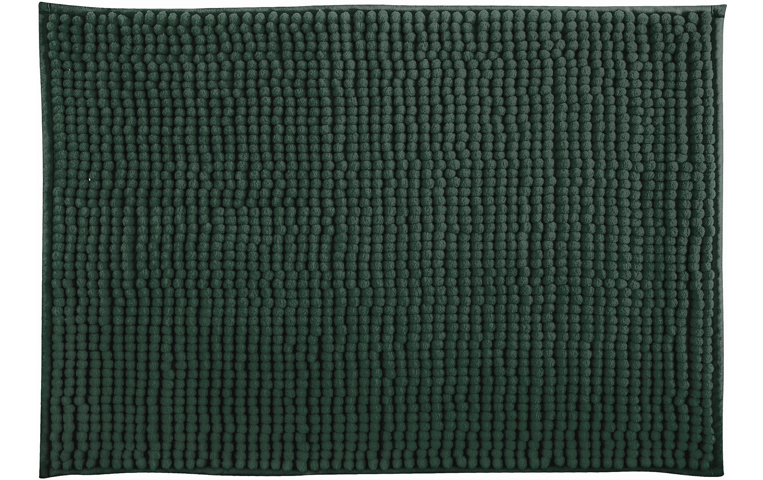 MSV, Badteppich Chenille 40 x 60 cm, Dunkel