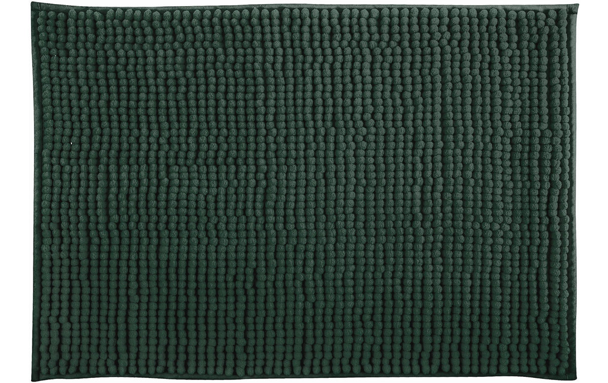 MSV, Badteppich Chenille 40 x 60 cm, Dunkel