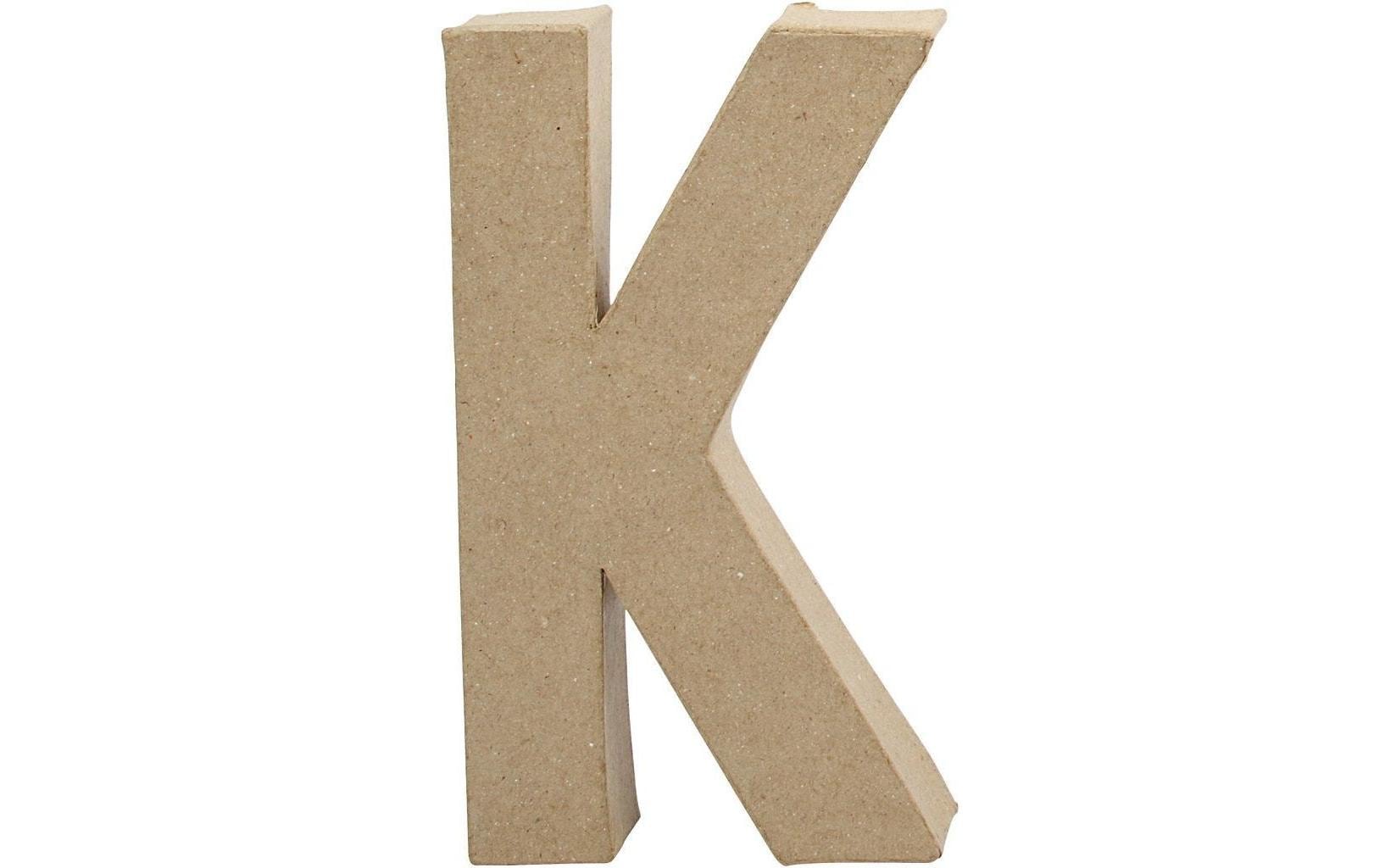 Creativ Company, Papp-Buchstabe K 20.3 cm