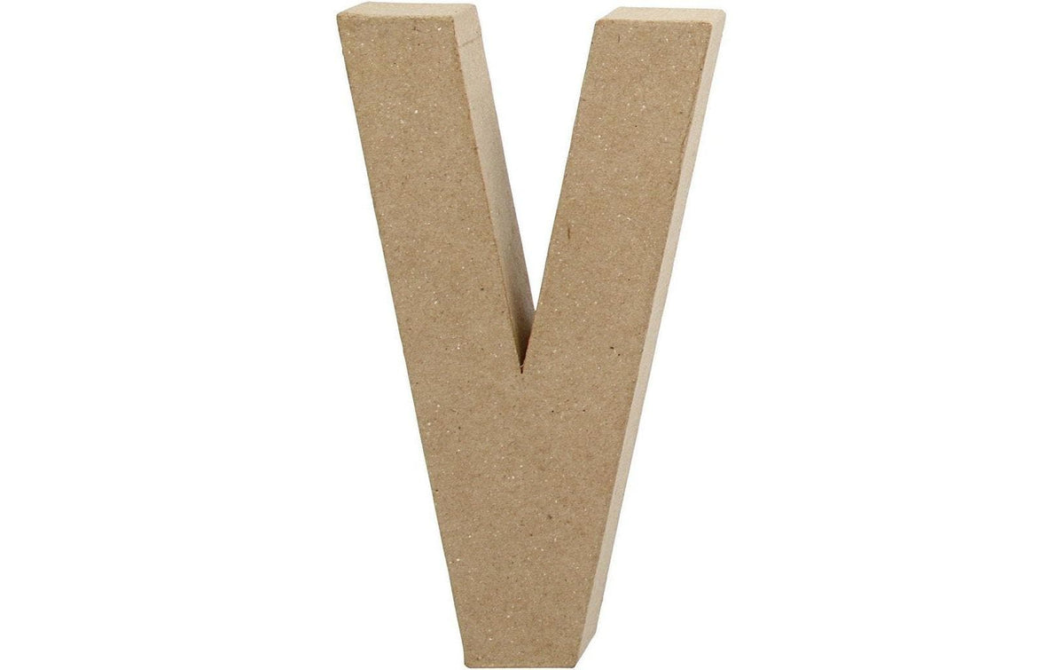 Creativ Company, Papp-Buchstabe V 20.5 cm