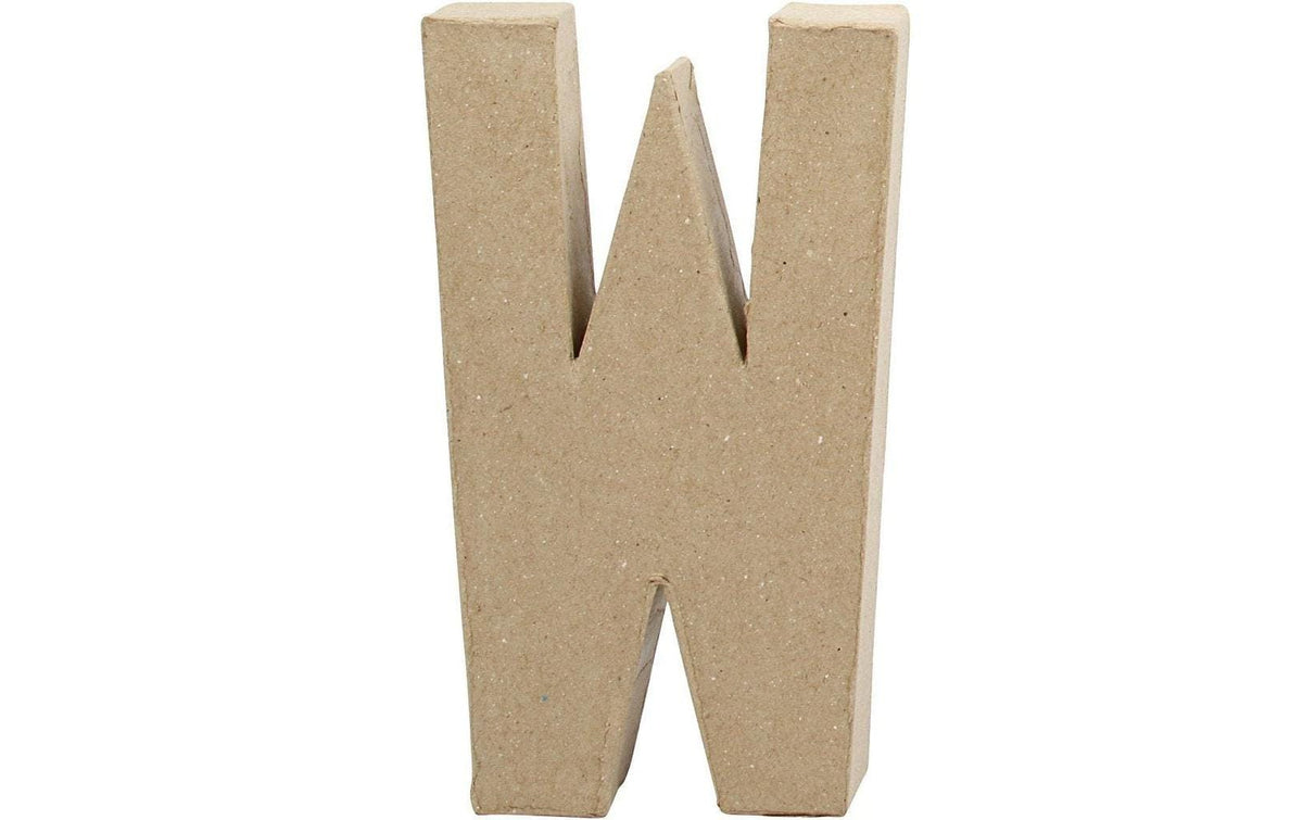 Creativ Company, Papp-Buchstabe W 20.3 cm