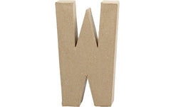 Creativ Company, Papp-Buchstabe W 20.3 cm