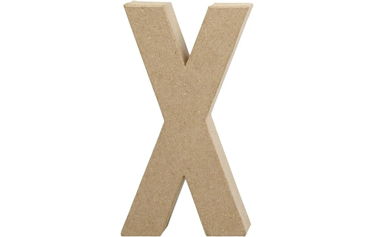 Creativ Company, Papp-Buchstabe X 20.2 cm