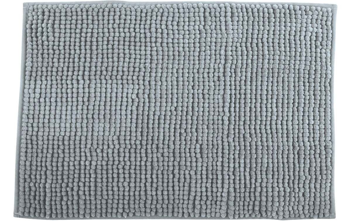 MSV, Badteppich Chenille 40 x 60 cm, Hellgr