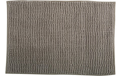 MSV, Badteppich Chenille 40 x 60 cm, Taupe
