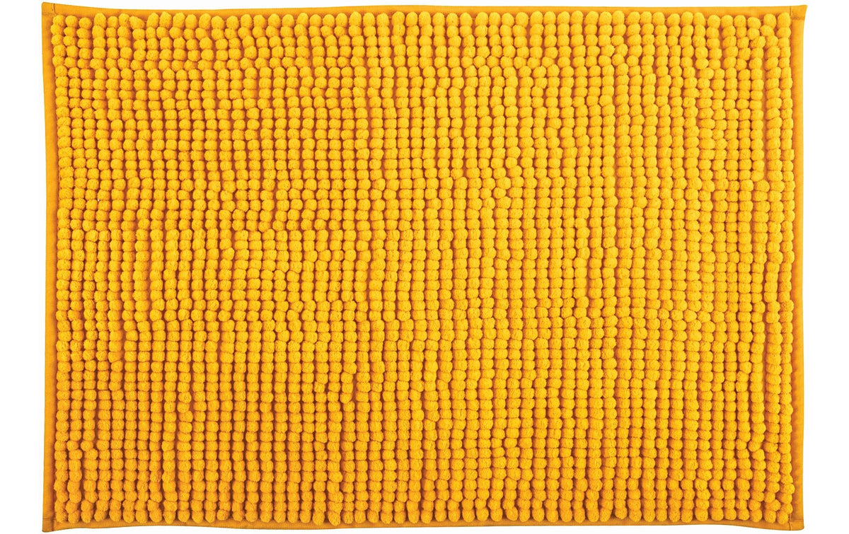 MSV, Badteppich Chenille 60 x 90 cm, Safran