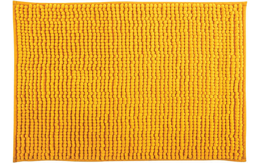 MSV, Badteppich Chenille 60 x 90 cm, Safran