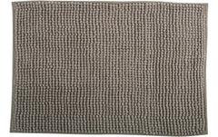 MSV, Badteppich Chenille 60 x 90 cm, Taupe