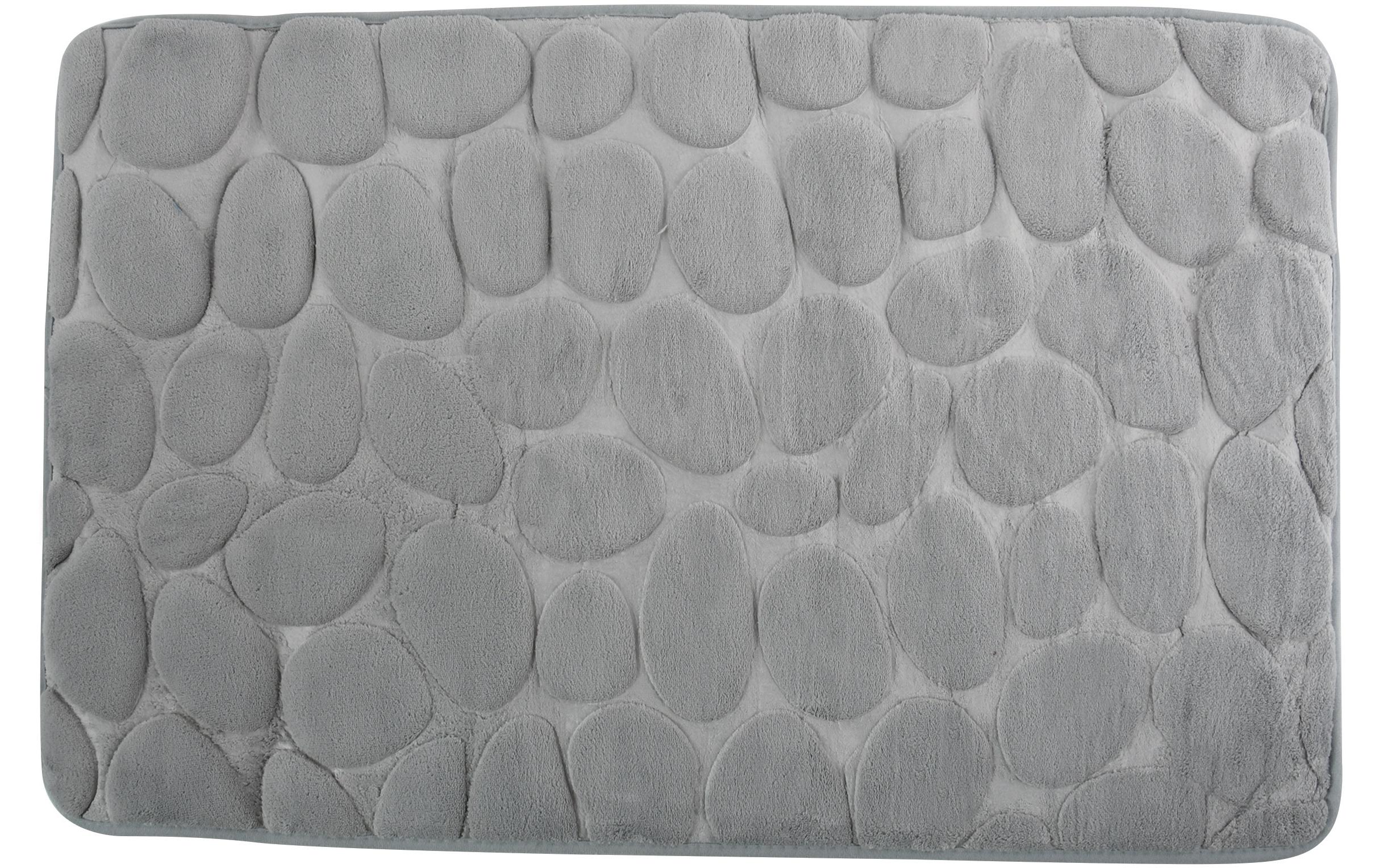 MSV Badematte Kiesel, Grau