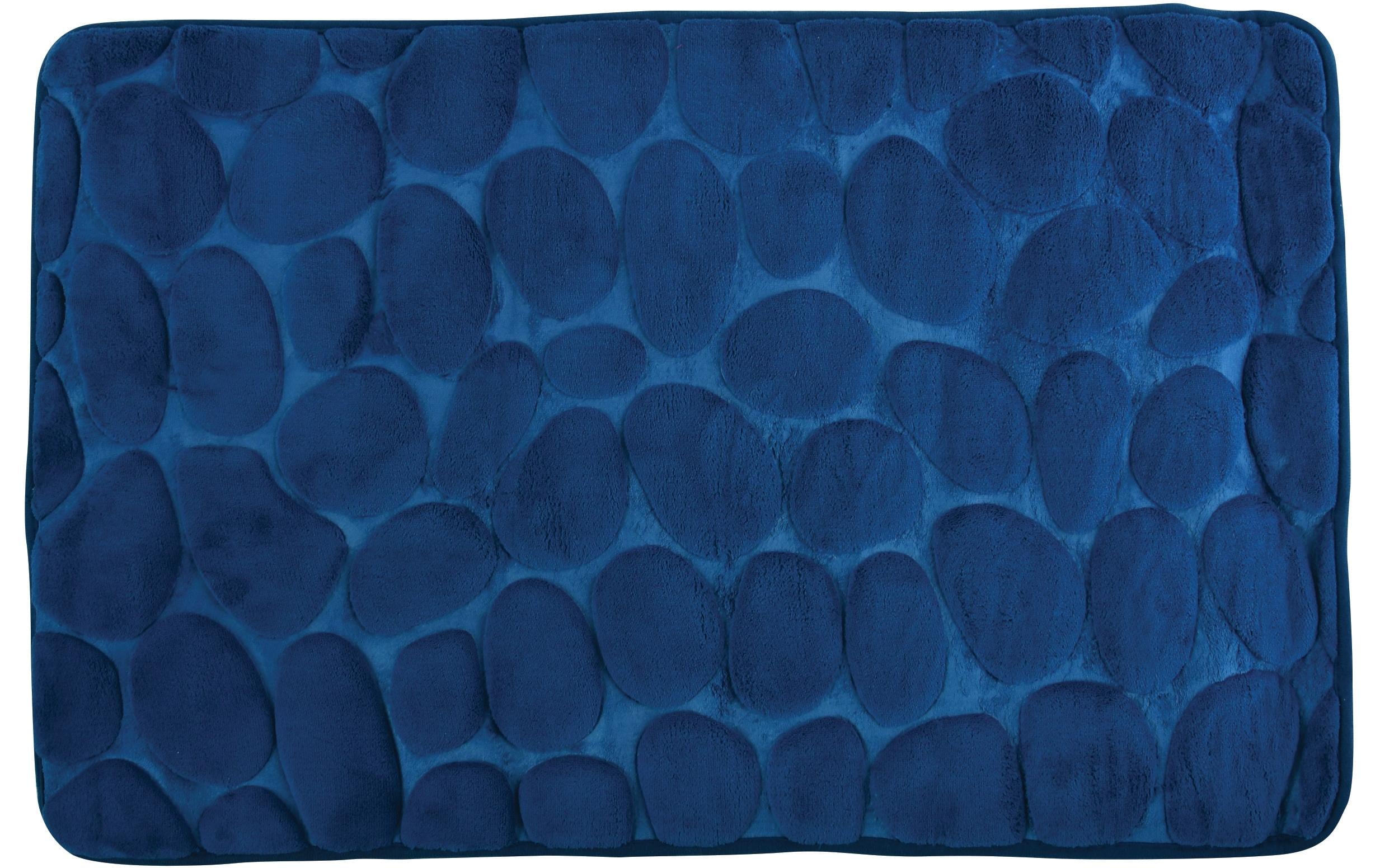 MSV Badematte Kiesel, Dunkelblau