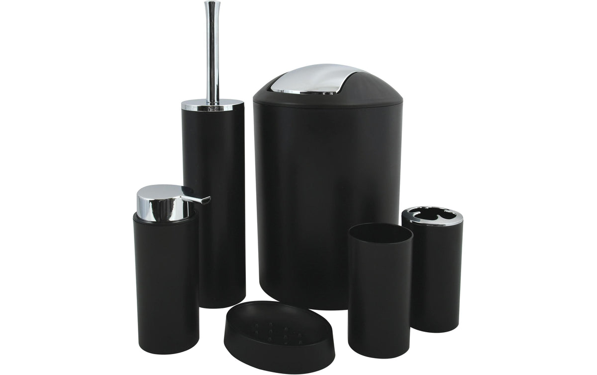 MSV Badset Hannah, 6er Set, Schwarz