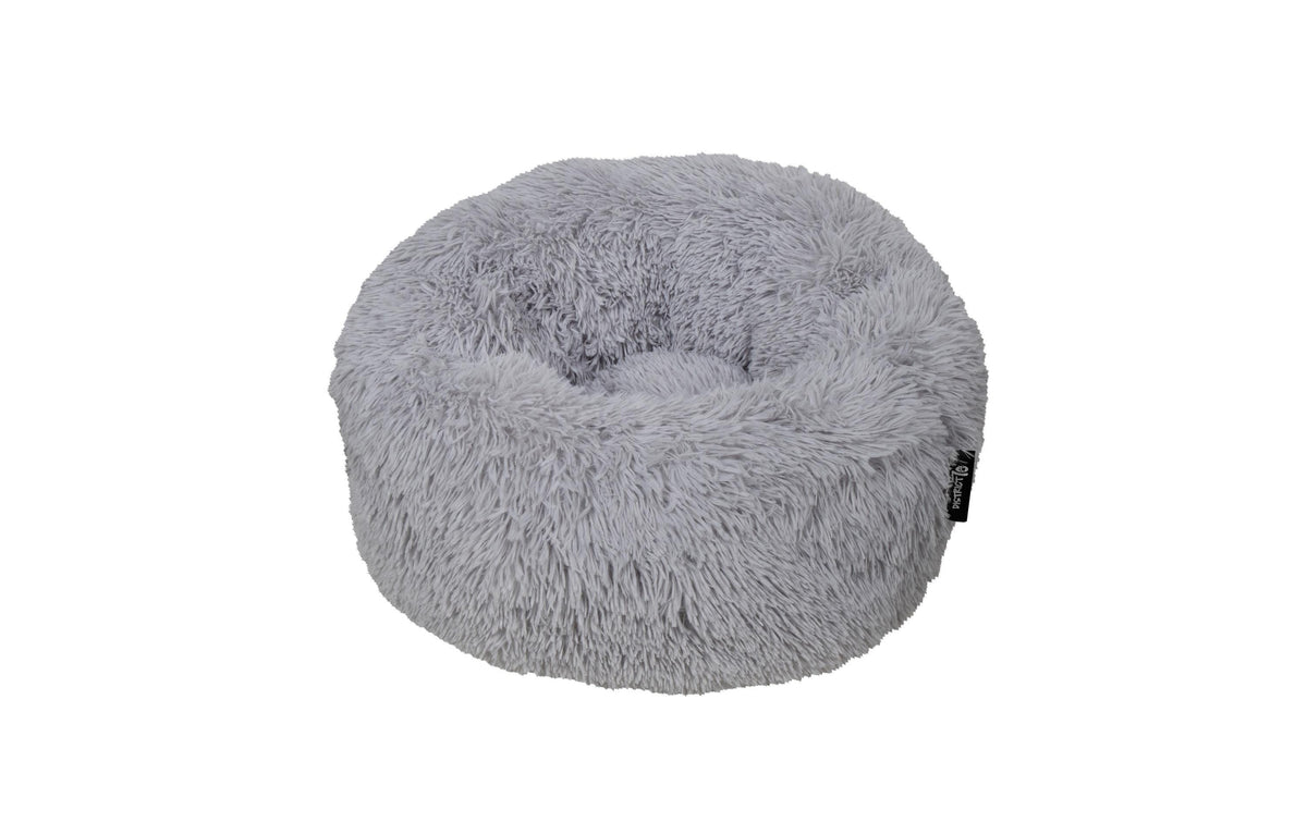 District70 Hundebett Fuzz Light Grey M