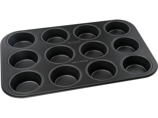 Zenker | 12er Muffinform Stahlblech | mit Antihaftbeschichtung 385x265x30mm