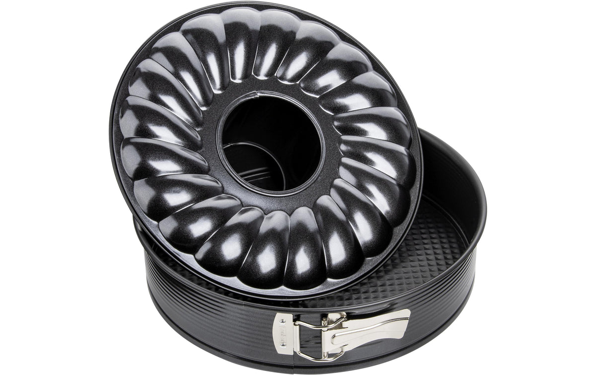 Zenker, Springform Black Metallic mit 2 Böd