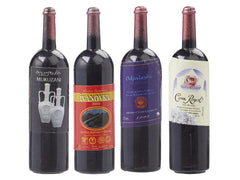 HobbyFun | Mini-Lebensmittel Wein-Flasche | 4.5 cm
